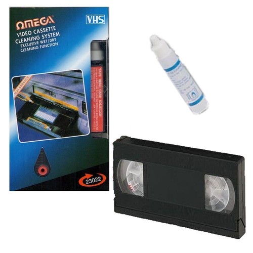 Vcr video cleaner - vhs, cassette
