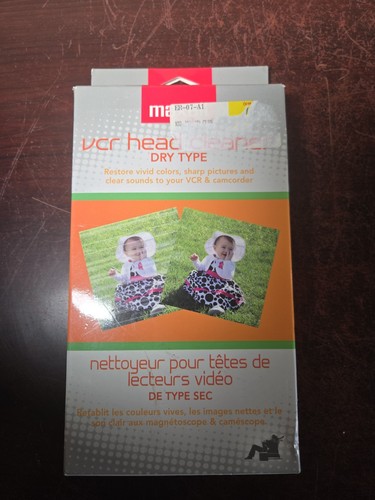 Maxell vcr head cleaner vhs - vcr,