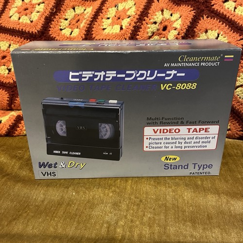 Cleanermate 8088 vhs video - vc-8088,