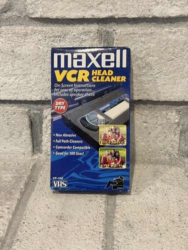 Maxell 100 vhs - vp-100, head