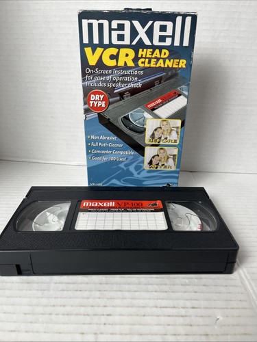 Maxell 100 vcr - vhs, head