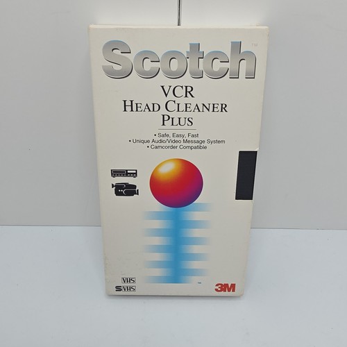 Scotch vcr head - vcr, cleaner