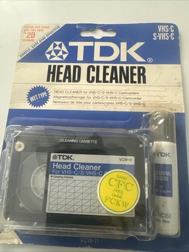 Tdk vhs c - /s-vhs-c, camcorder