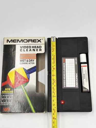 Memorex vhs video tape head - vhs,