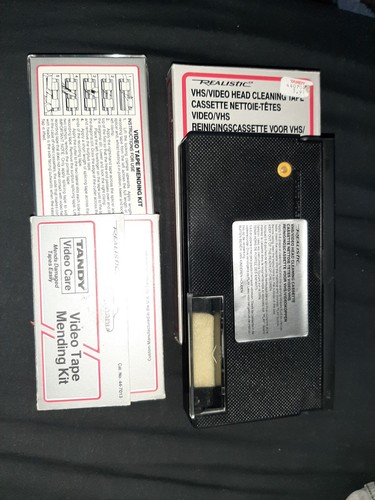 Vhs video vcr - vcr, cleaning
