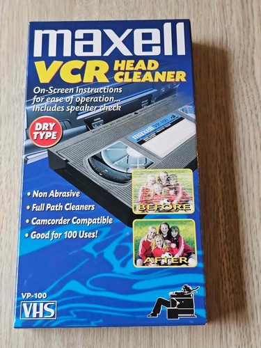 Maxell 100 vcr vhs - vp-100,