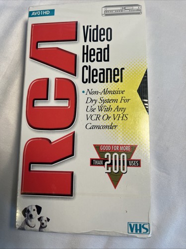 Rca video head - video, cleaner