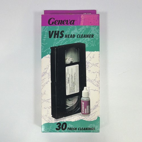 Geneva vhs head cleaner - head, tape