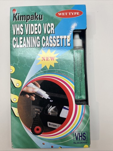 Kimpaku vhs video vcr cleaning - vcr,