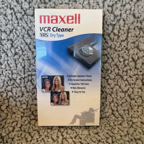 Maxell 100 head - cleaner, dry