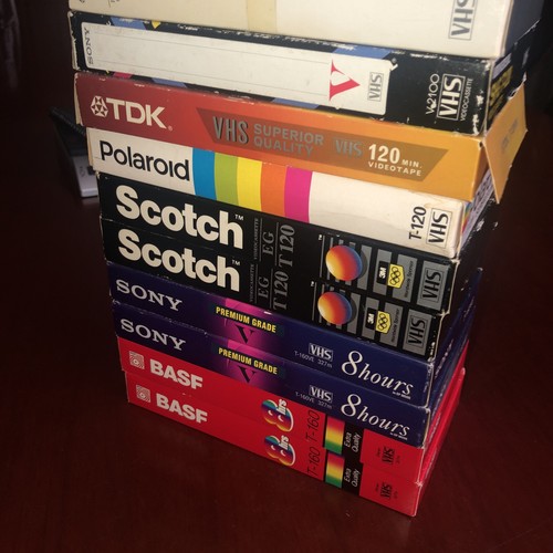 Lot vhs tapes home - of, 12