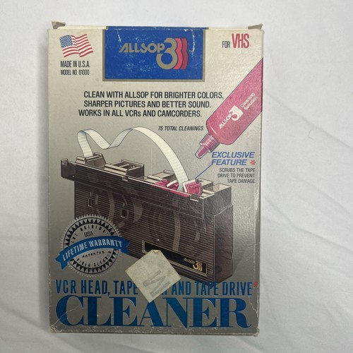 Allsop3 vcr head tape - head, and