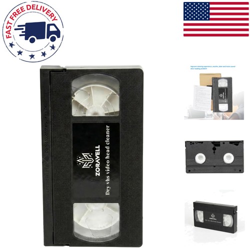 Vhs head cleaner - with, dry