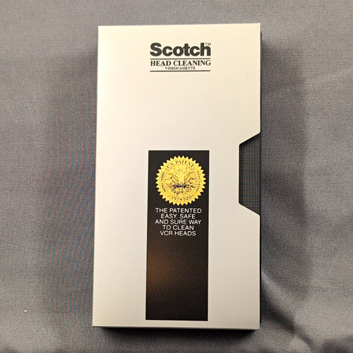 Scotch vhs vcr - scotch,