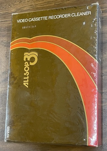 Allsop vhs vcr cleaner wet - allsop,
