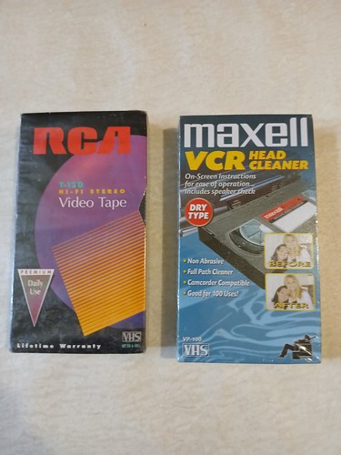 Maxwell vcr head cleaner - vcr,