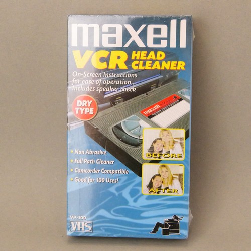 Maxell 100 vhs video - vhs,
