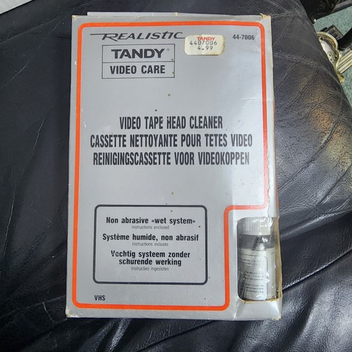 Tandy video care vhs - tandy,