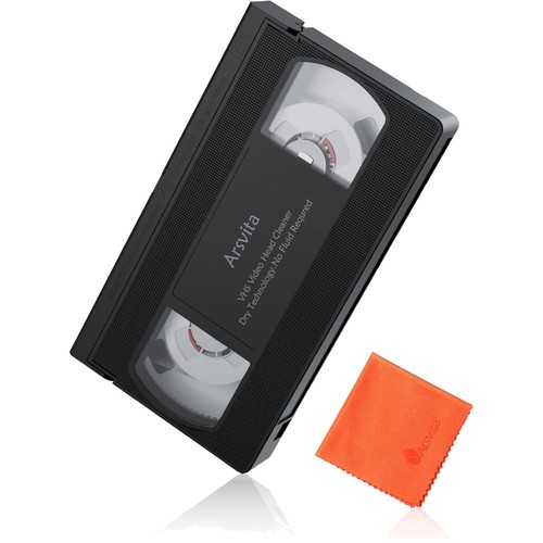Vhs vcr head cleaner - head, for