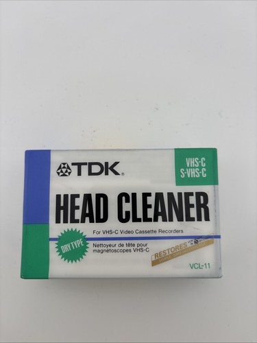 New sealed tdk vcl - vcl-11, vhs-c