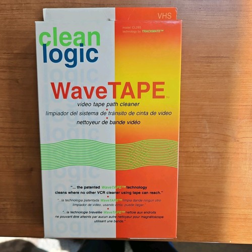 Clean logic vhs vcr wavetape - clean,