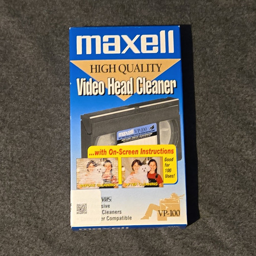 Maxell 100 vhs - maxell,