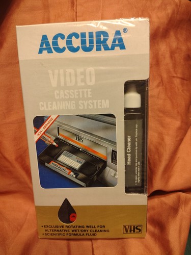 Accura video cassette cleaning - cassette,