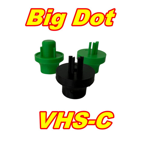Vhs big dot spindles - vhs-c,