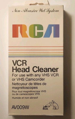 Rca vcr head cleaner - vcr, vhs