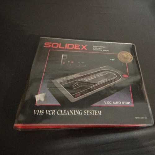 Solidex model v100 vhs tape - v100,