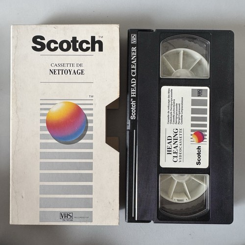 Scotch head cleaner vhs - head,