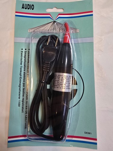 Hand tape head demagnetizer - hand,