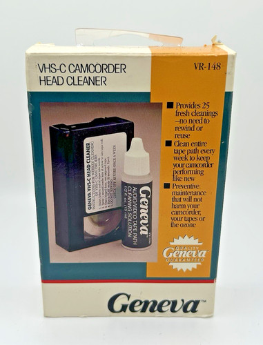 Vintage geneva vhs camcorder - vhs-c,