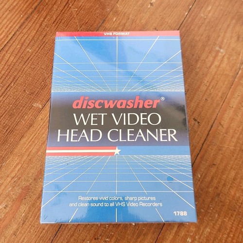 Discwasher wet video head - video,