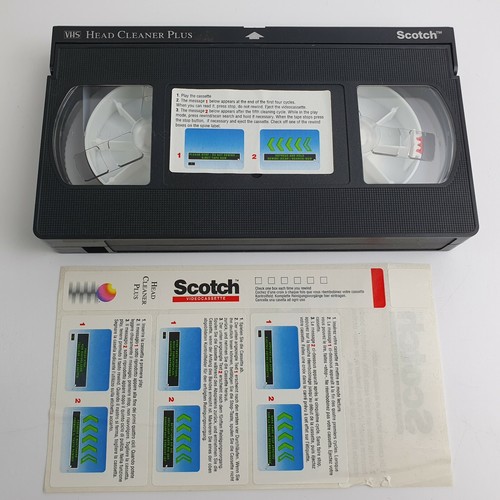 Scotch video cassette head - video,