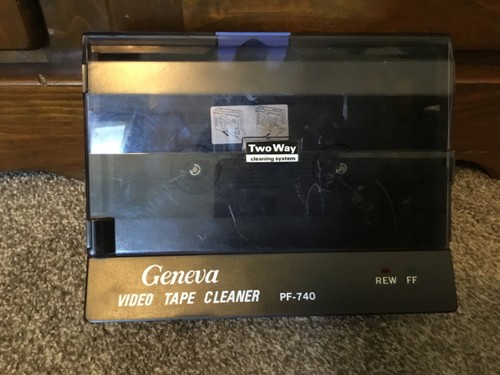 Geneva vhs video - tape, cleaner