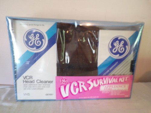 Vintage vcr head cleaner - vcr,