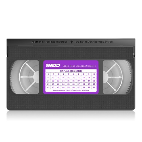 Vcr head cleaner tape dry - tape,