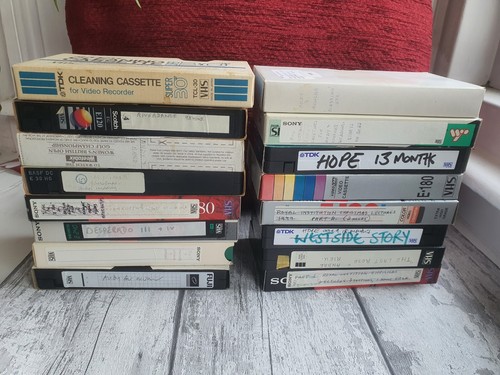 Recordable vhs tapes - 18,